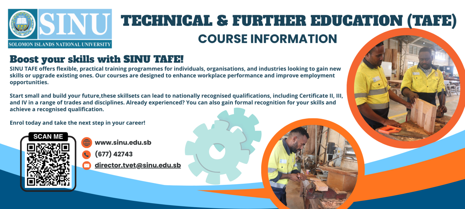 Sinu Module SINU – Solomon Islands National University